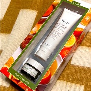 Fresh soy face cleanser and vitamin nectar